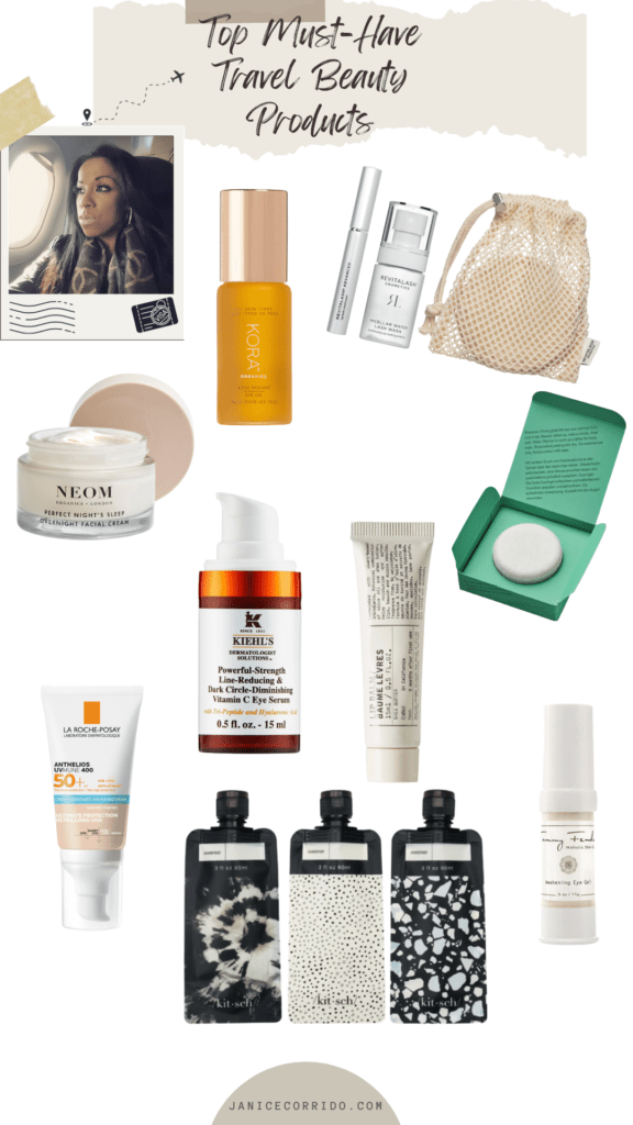 Top Must Have Travel Beauty Products - Janice Corrido